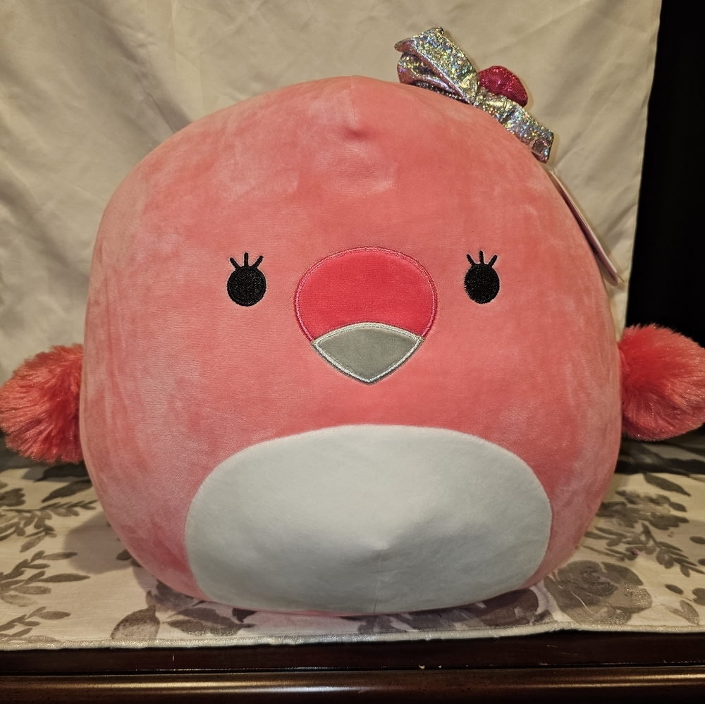 NWT 14" Flamingo "Cookie" Squishmallow